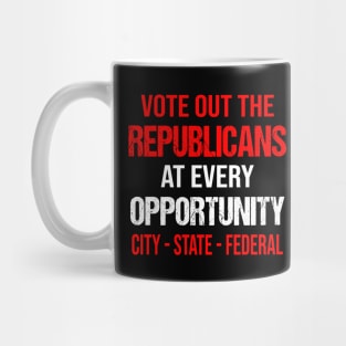 VOTE OUT REPUBLICANS Mug